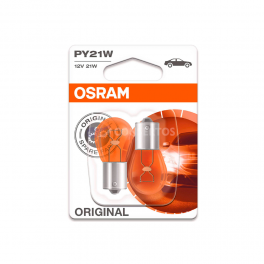 Pack 2 lâmpadas PY21w 12V 21W – OSRAM