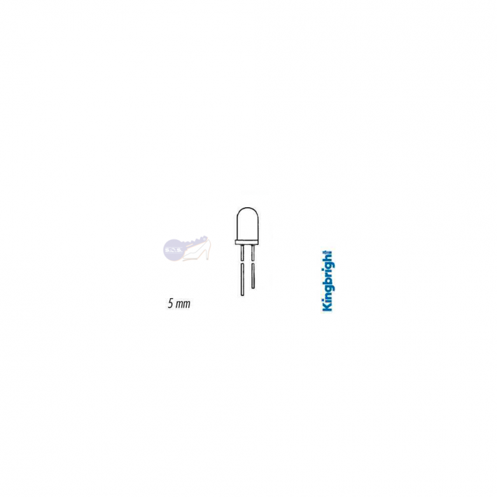 5mm Phototransistor Transparente 940nm