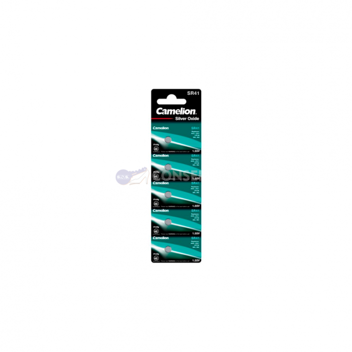 Pilha Óxido de Prata SR41W - Pack 5